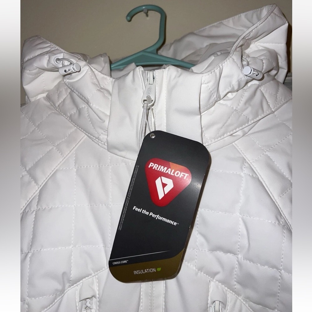 NWOT Free People FP Movement All Prepped Ski Jacket White $428.00 Size: Large - Picture 3 of 12